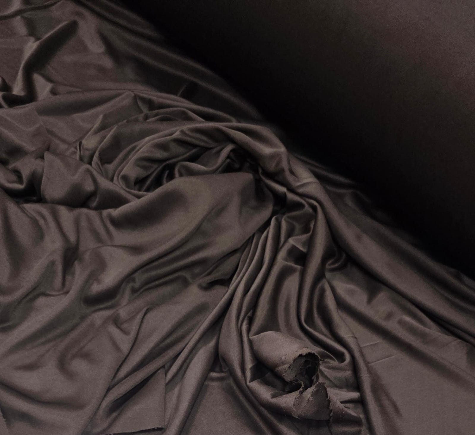 Malha Helanca Lisa Marrom