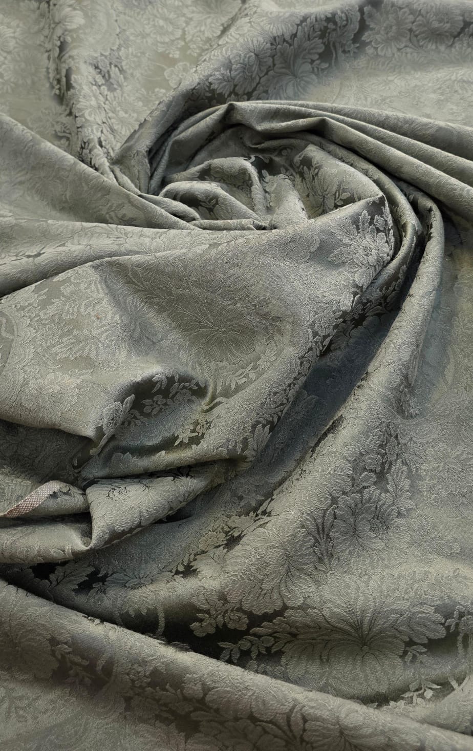 Jacquard Gobelem Pesado de Viscose Verde Oliva ST100