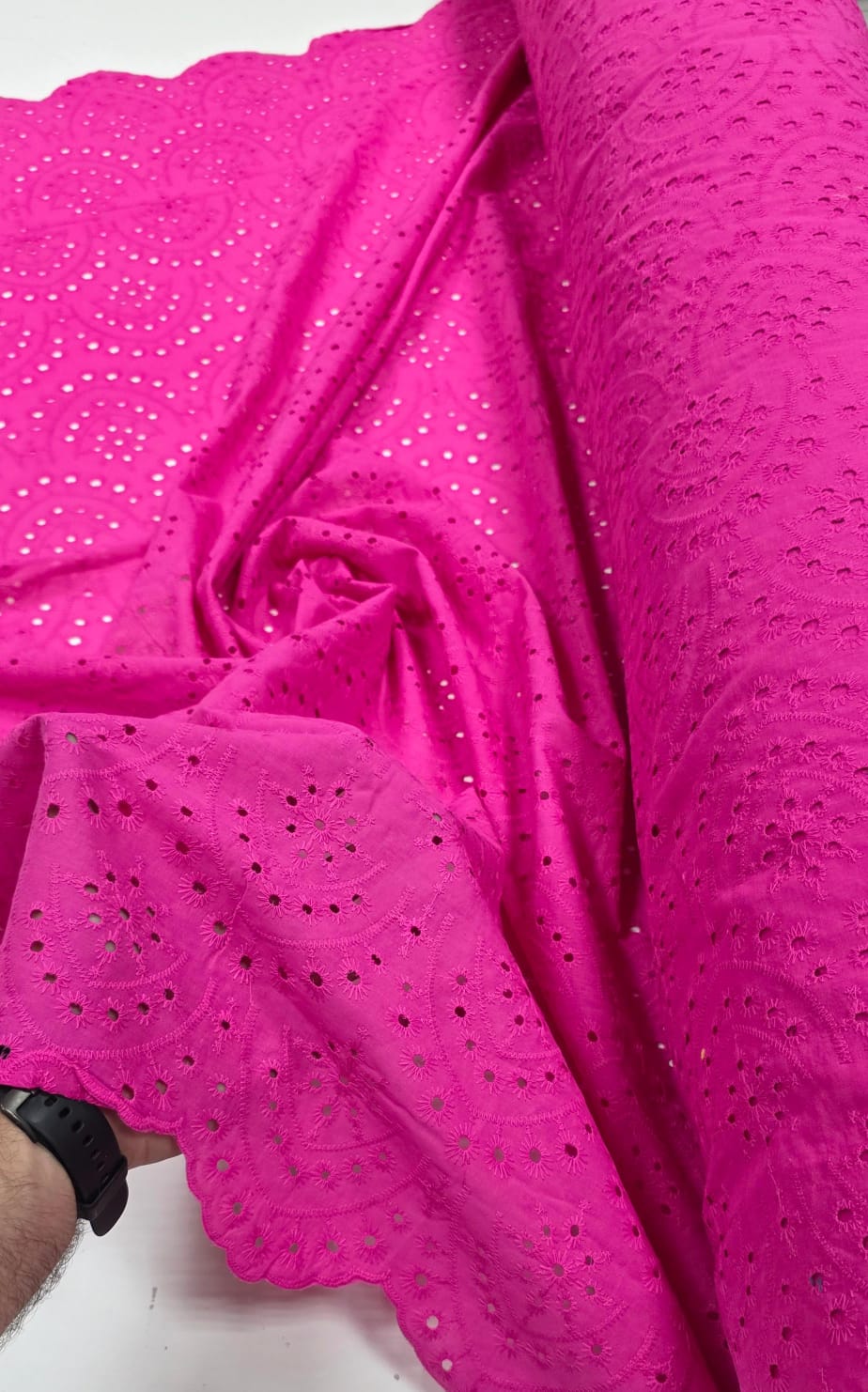 Layse Bordada Florença com Bico Pink