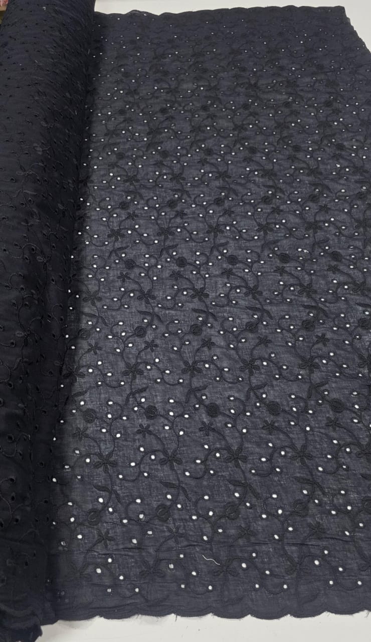 Layse Bordada Preto Modelo I92   