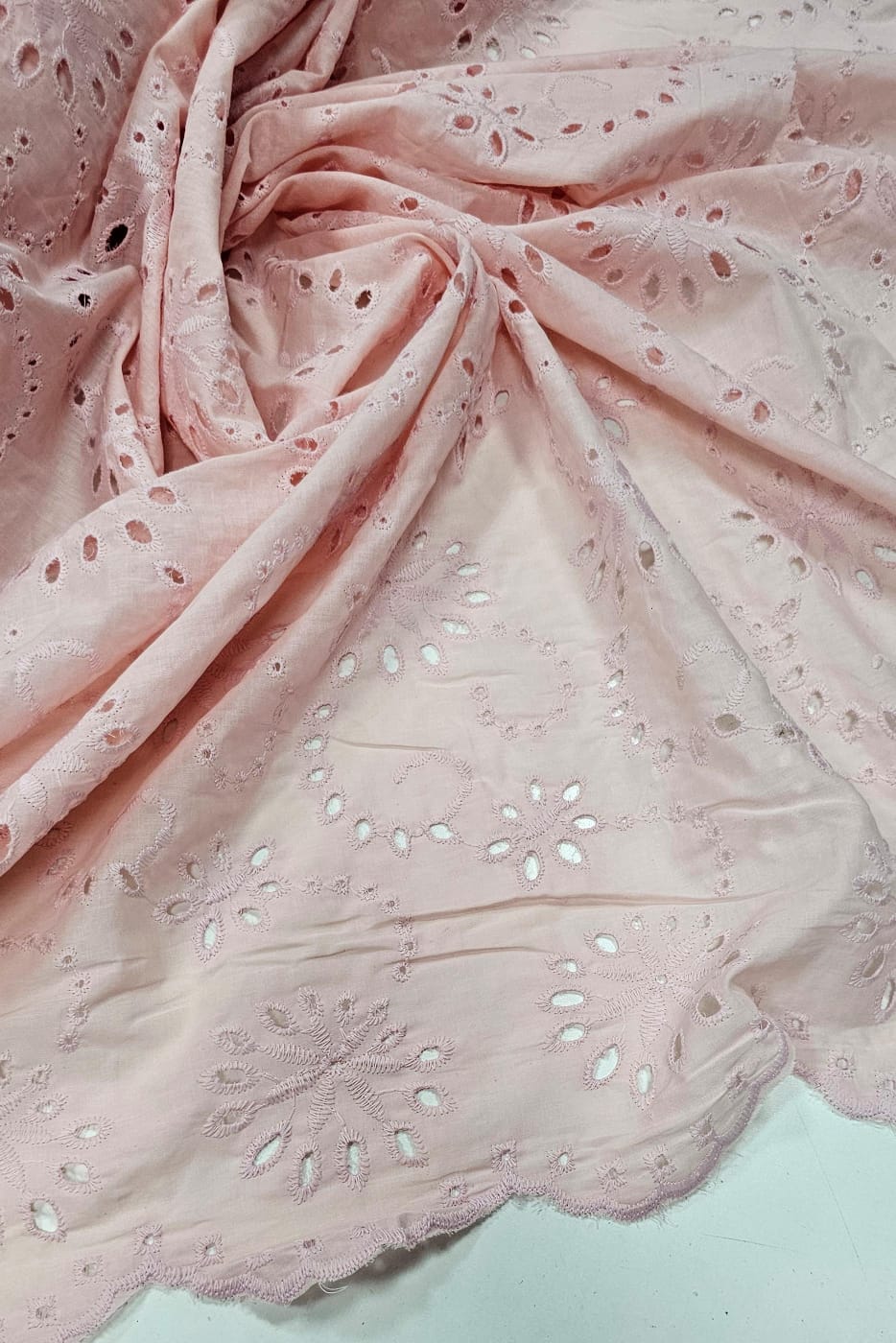 Layse Bordada Rosa Bebê Modelo N42