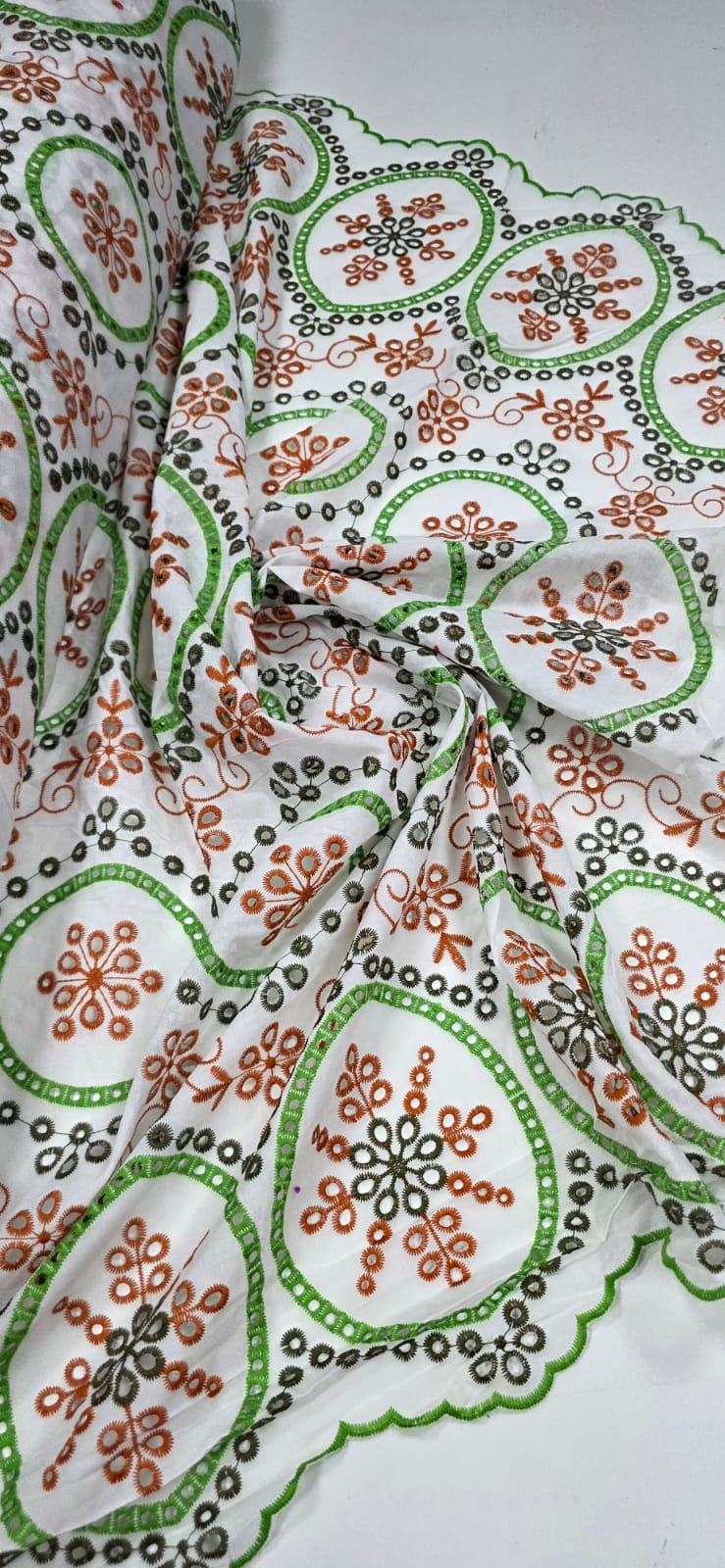 Layse Marroquina Multicolor Verde e Terracota