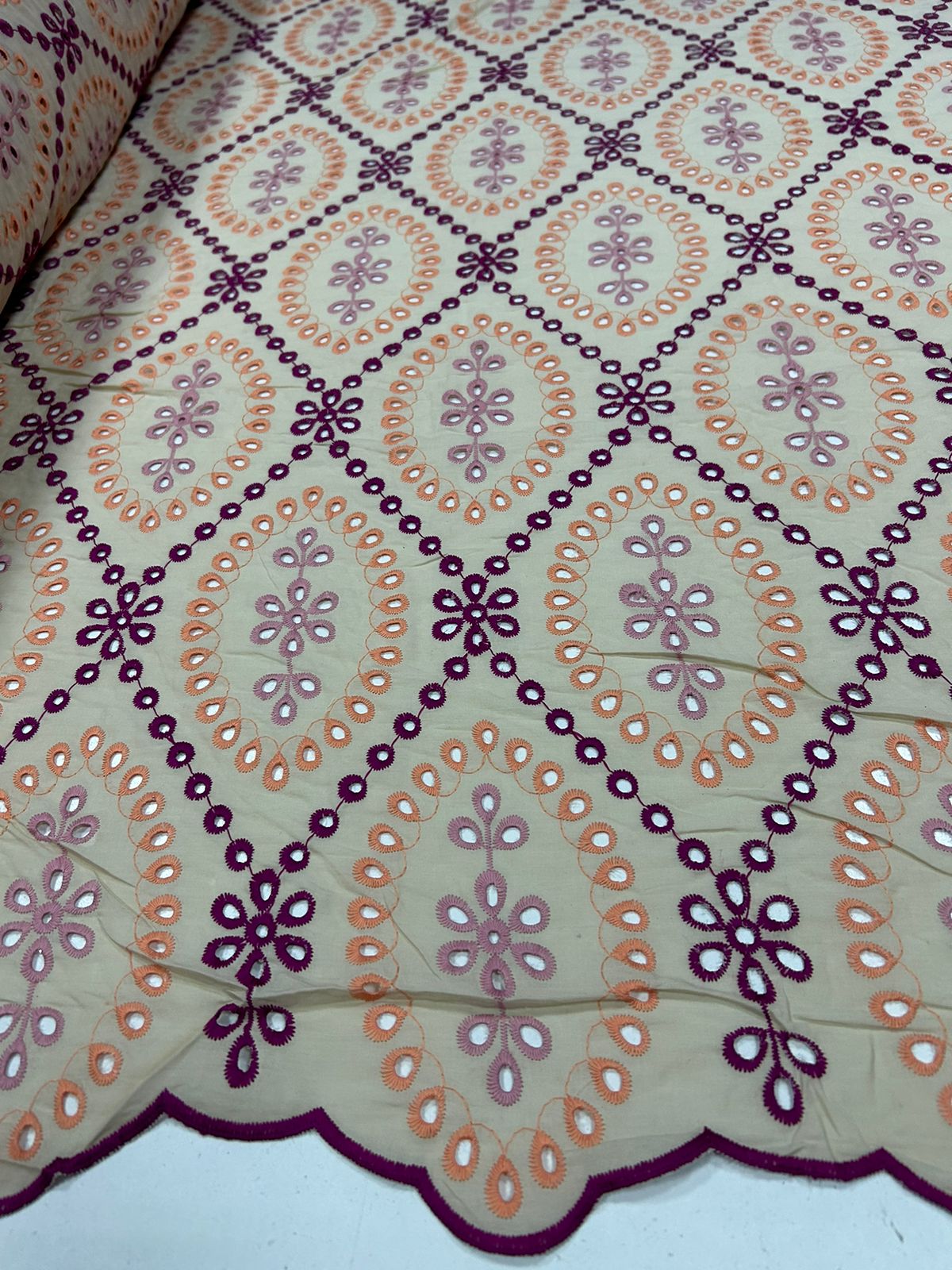 Layse Tânger Multicolor Fúcsia com Laranja