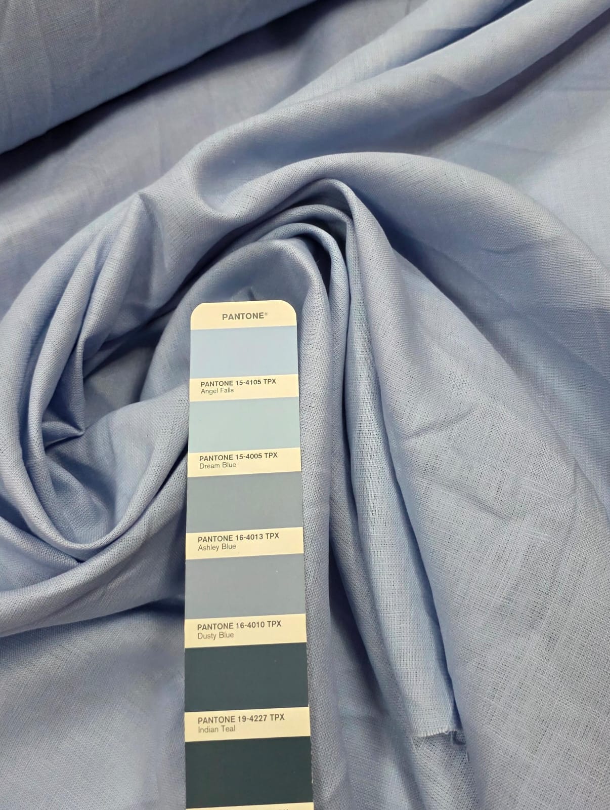 Linho Puro Azul Serenity