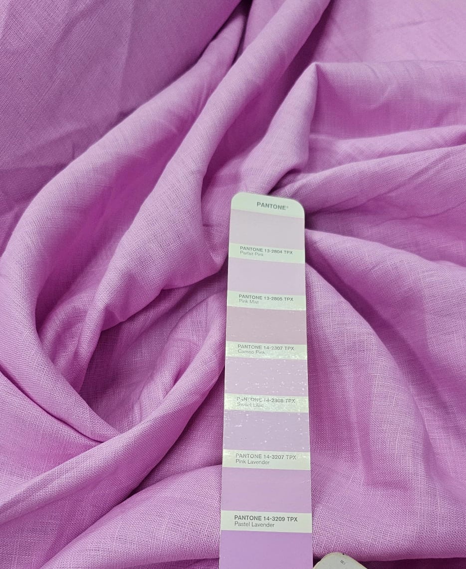 Linho Puro Rosa Médio