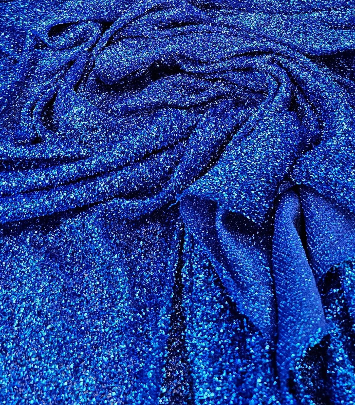 Lurex Esponja Azul Royal