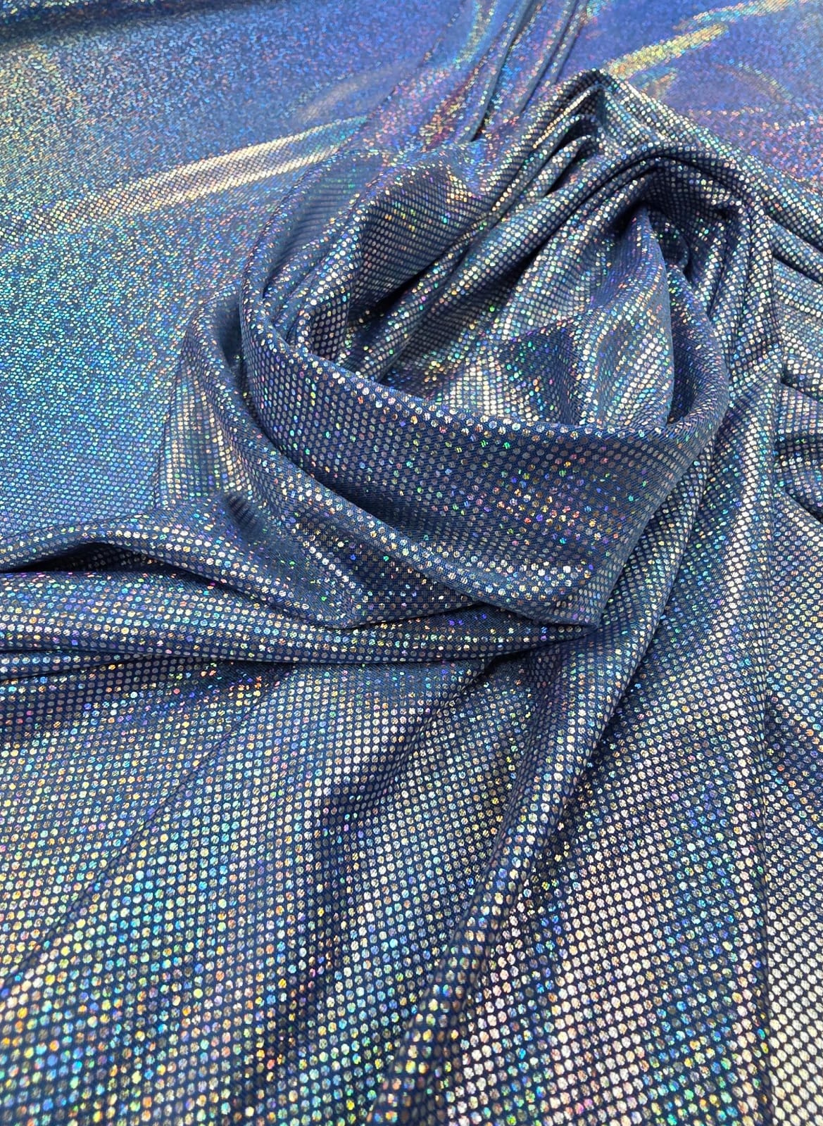 Malha Foil Dance Azul Royal