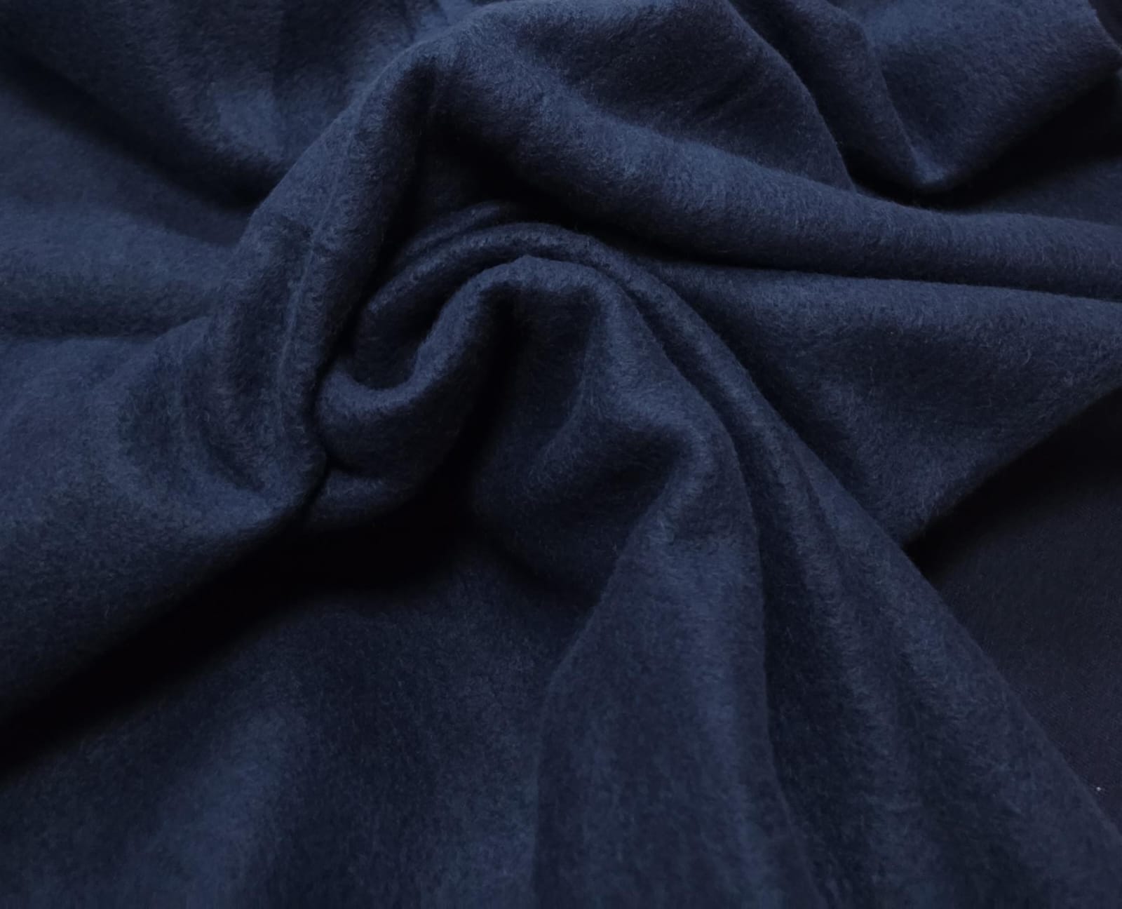 Moletom dalila textil premium super quentinho azul marinho - Comprimento0,60 cm x Largura 1,80 m