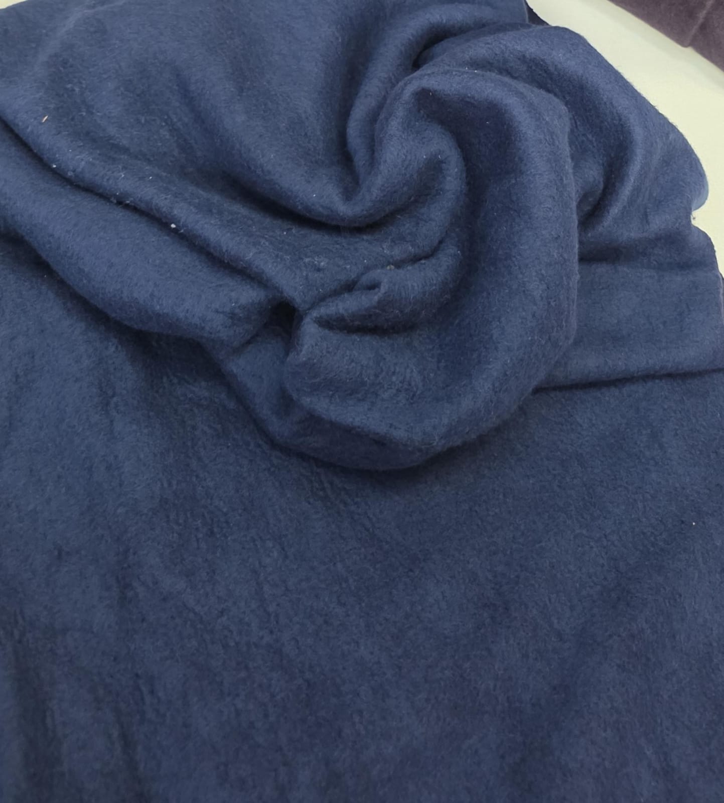 Moletom pesado dalila textil Azul - Comprimento 0,50 cm x Largura 1,80 m