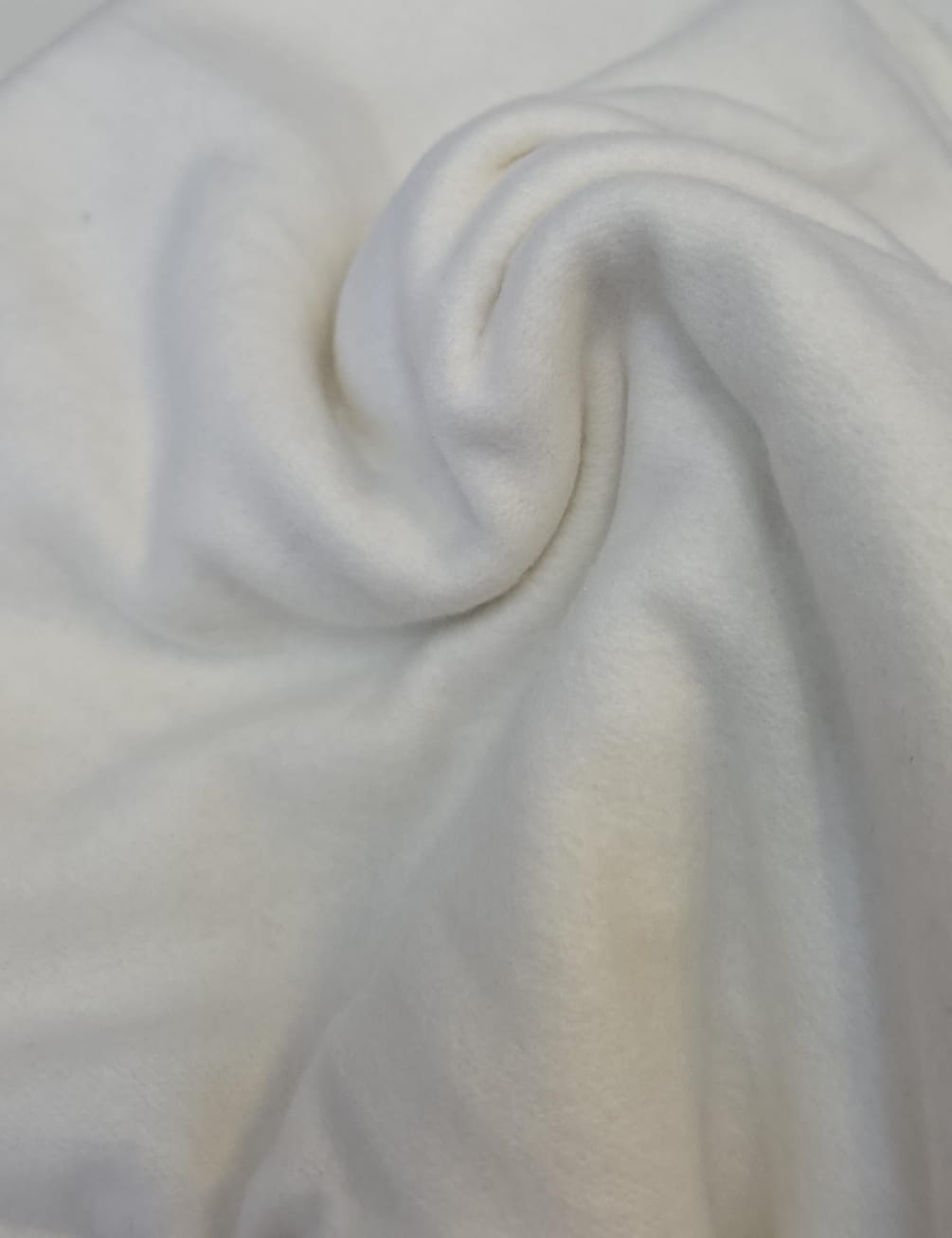 Moletom pesado dalila textil Off White - Comprimento 1 m x Largura 1,80 m