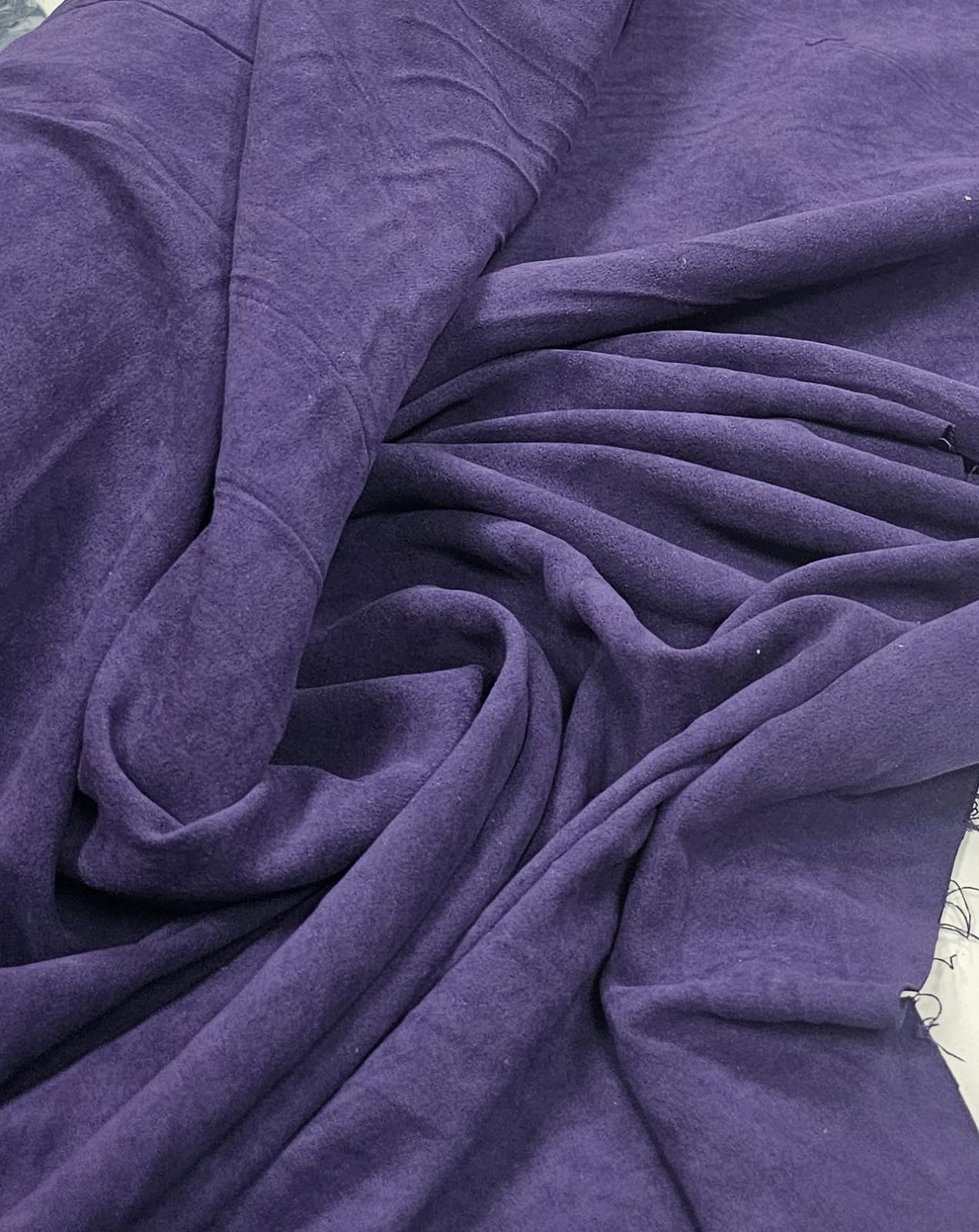 Suede Com Elastano Roxo