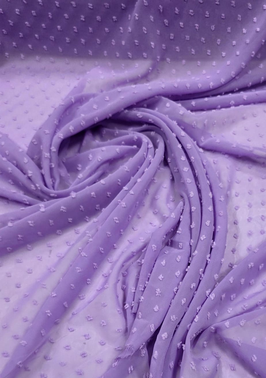 Mousseline Dots Lavanda
