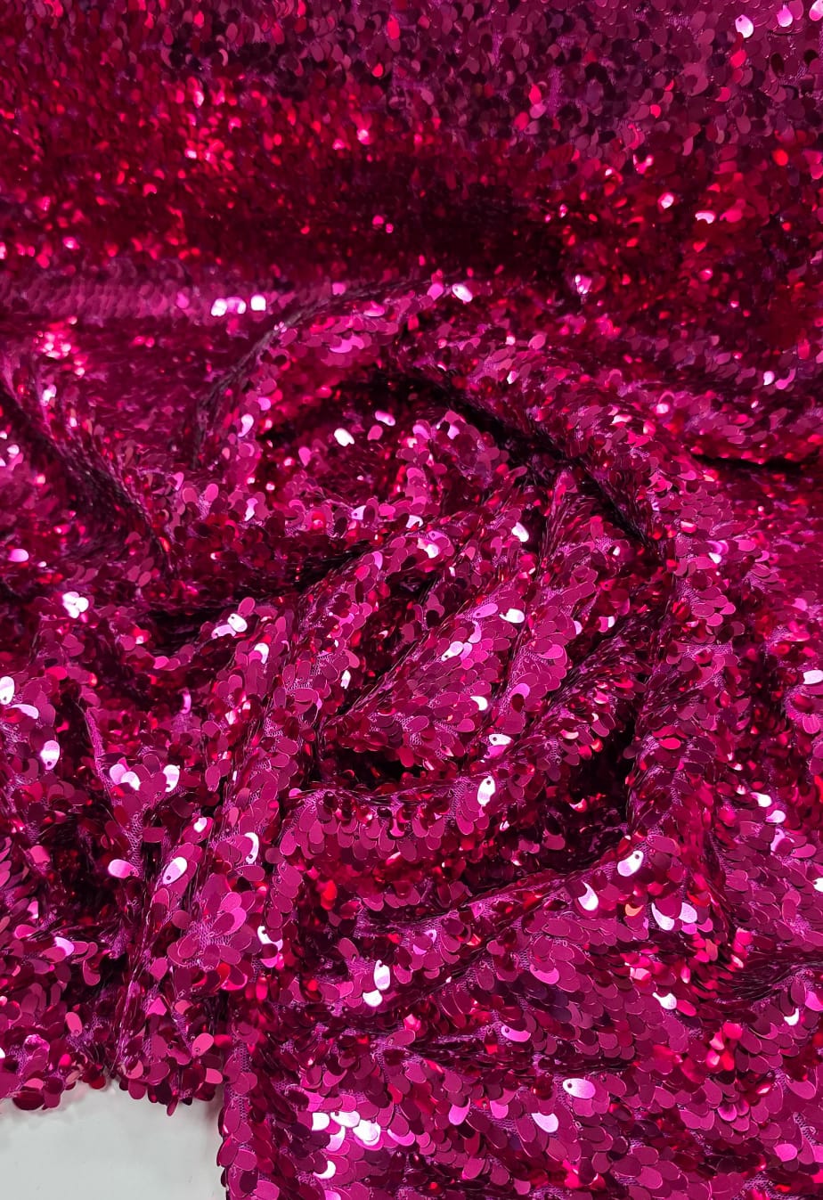 Paetê Bordado Safira Pink