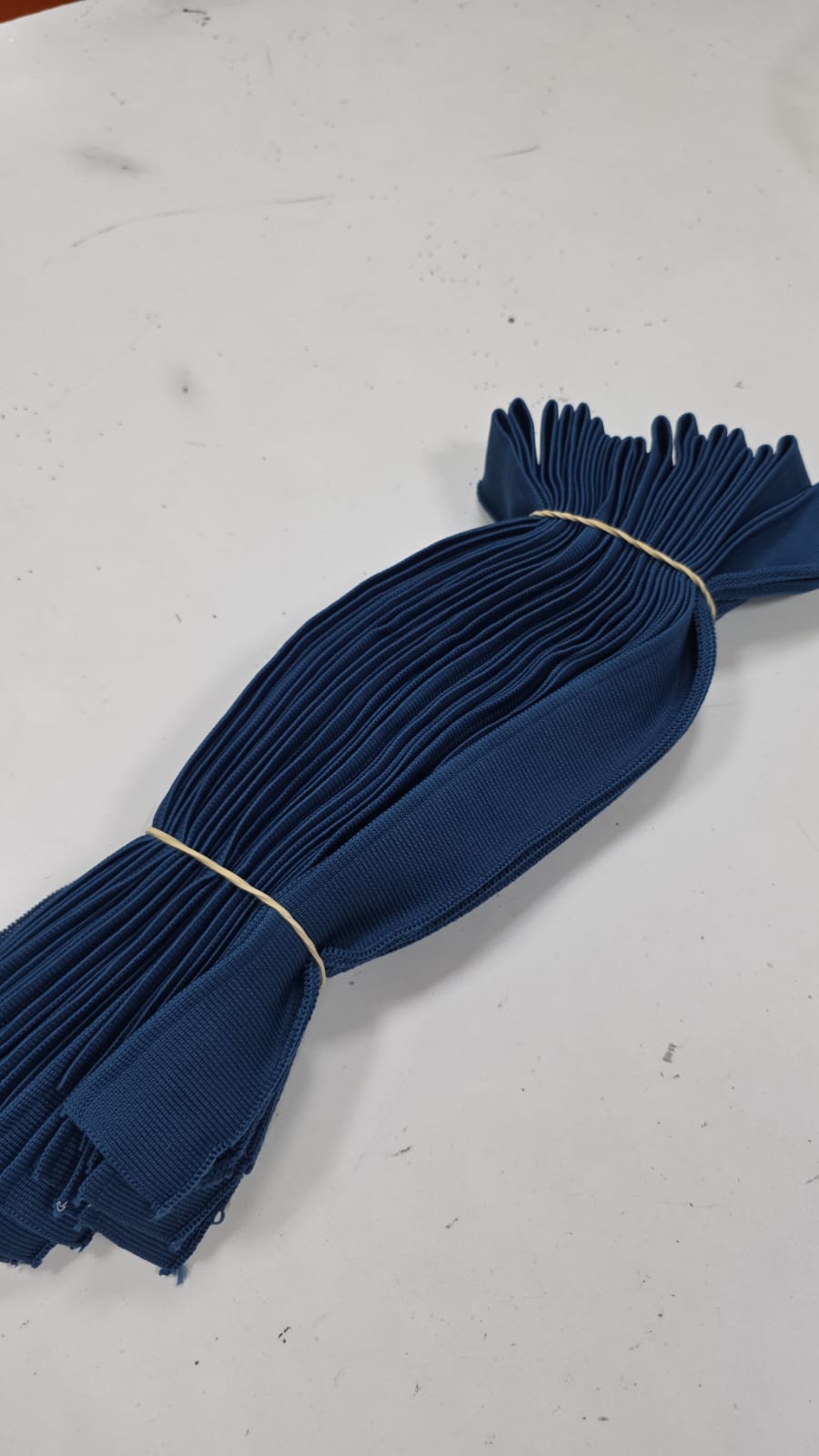 20 braçadeiras tritex retilínea  azul petróleo - Comprimento 0,70 cm x Largura 0,40 cm