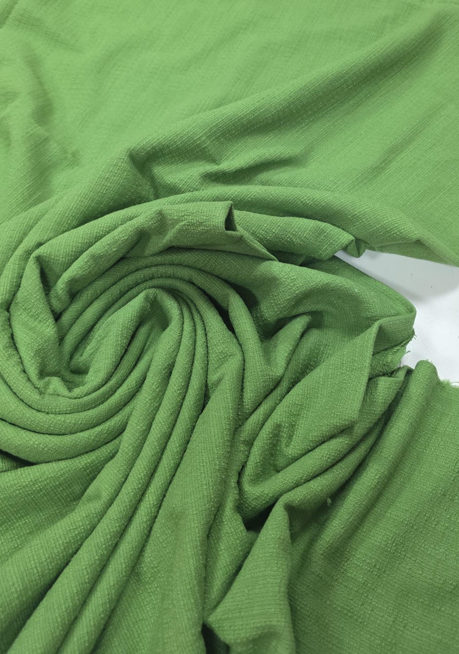 TWEED Com Elastano Coreano Verde Abacate - Comprimento 2,40 m x Largura 1,50 m