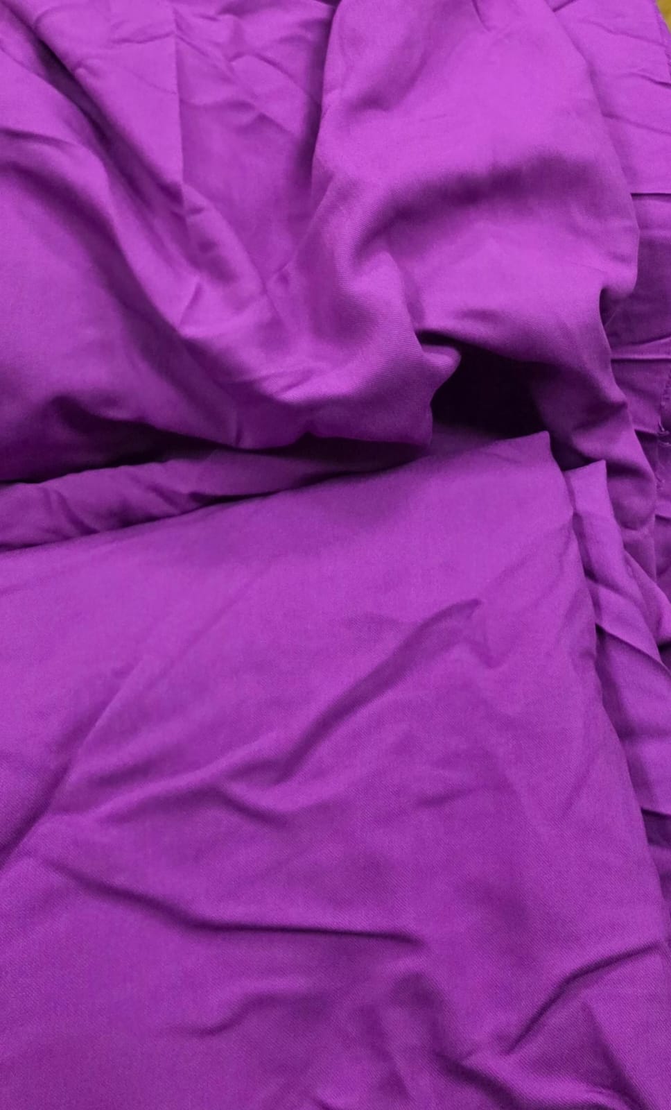 Alfaiataria sensoriale Manaca fucsia (leve amassado) - Comprimento 5 m x Largura 1,48 m