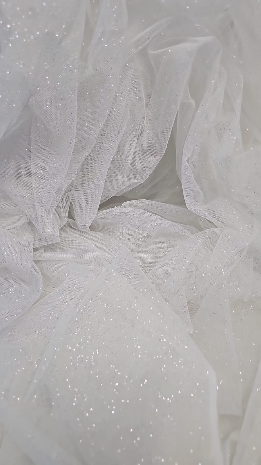 Glitter fantasy prata - Largura 1,40 m x Comprimento 2,50 m