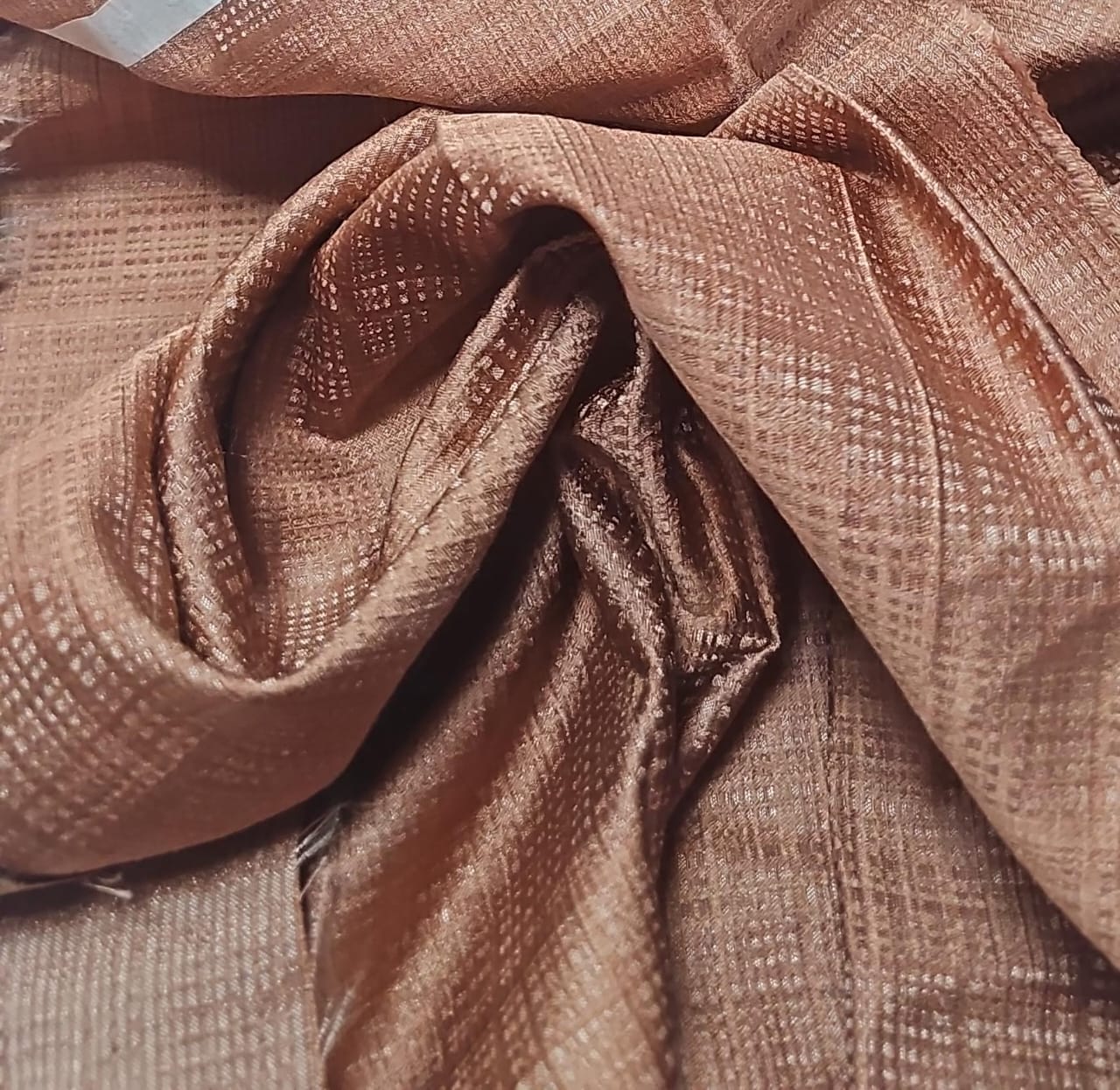 Gobelem de viscose rosê escuro GBL05 - Largura 1,30 m x Comprimento 0,60 cm