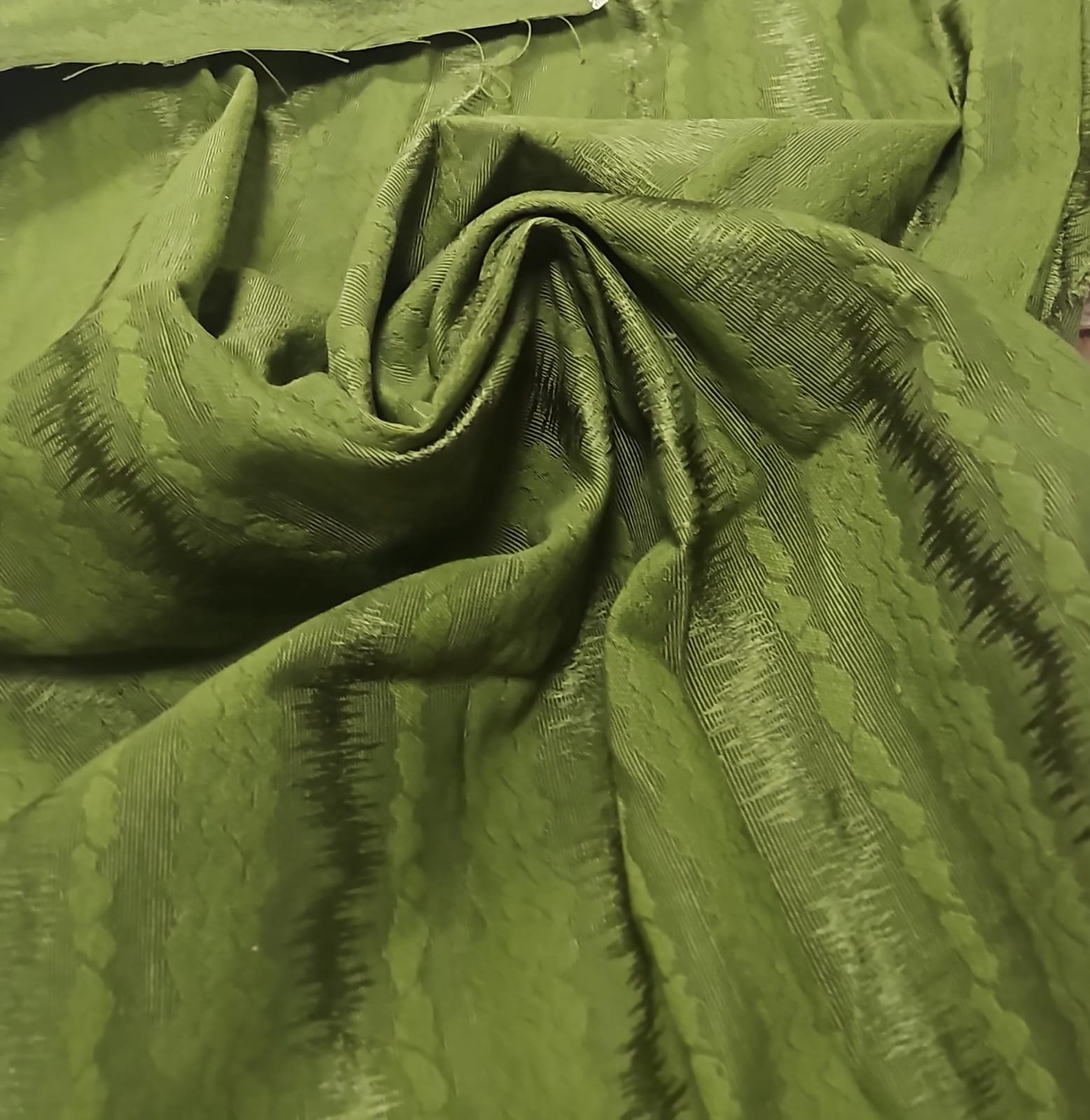 Gobelem pesado verde musgo GBL23 - Largura 1,30 m x Comprimento 0,80 cm 