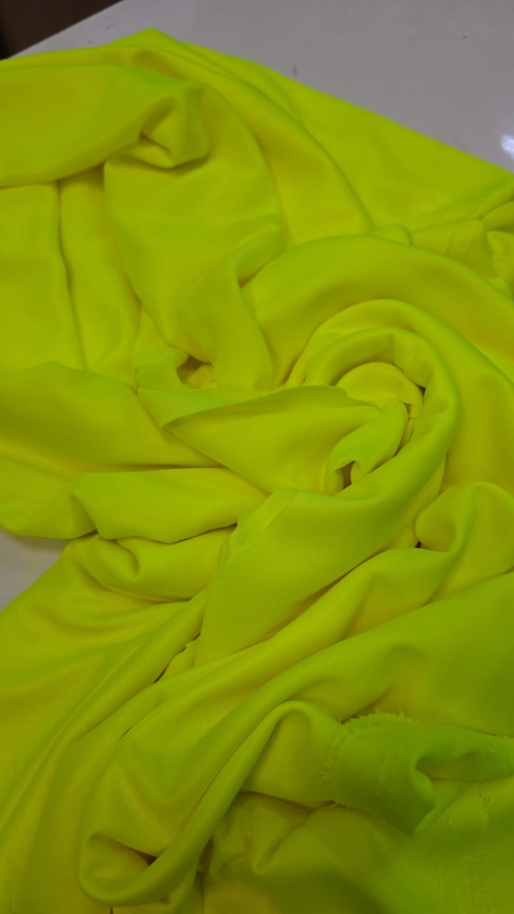 Helanca amarelo cítrico - Largura 1,80 m x Comprimento 2 m 
