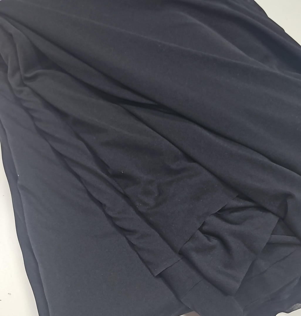 Helanquinha light (forro) preto - Largura 1,50 m x Comprimento 8 m 