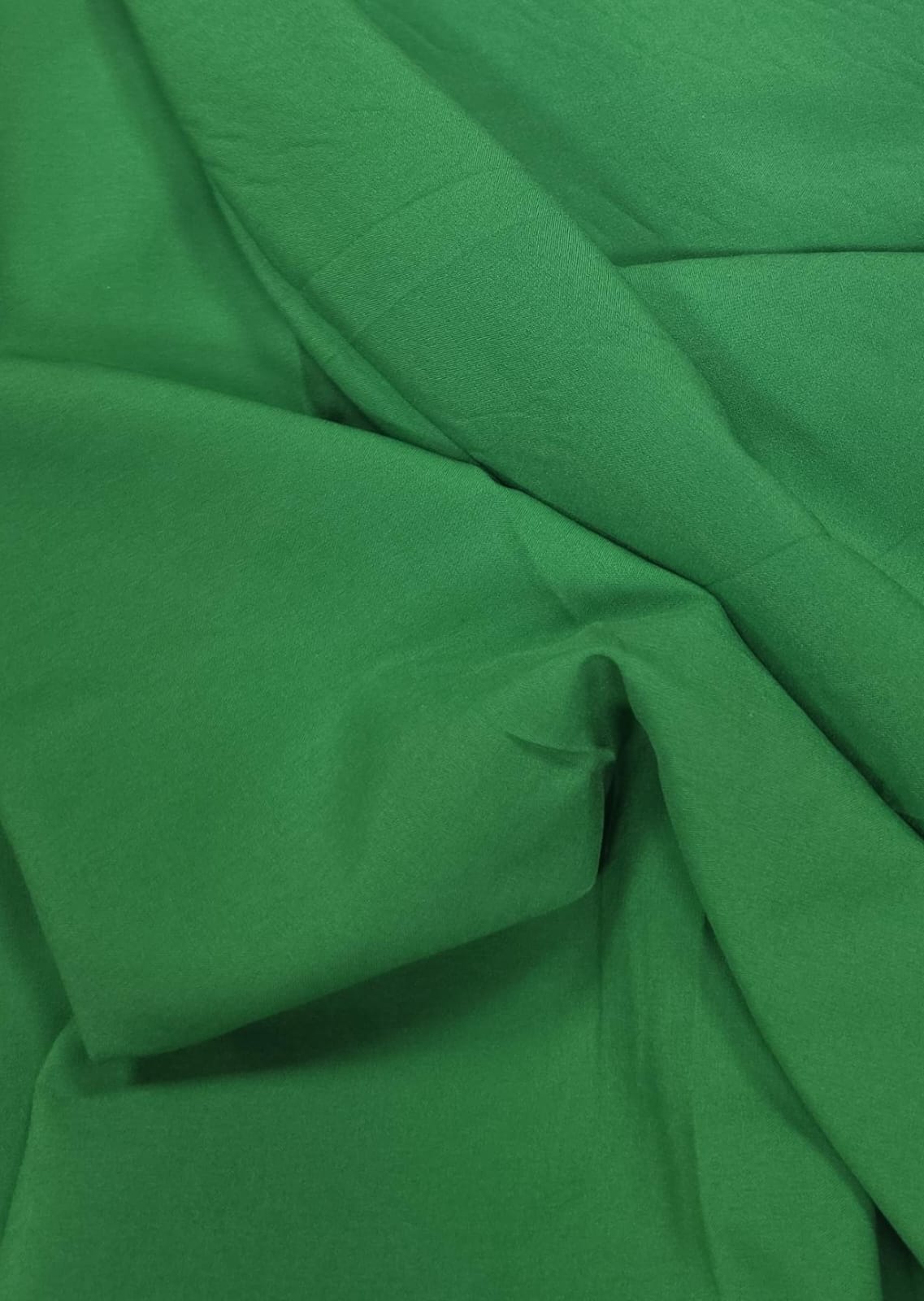 Micro fibra com elastano verde bandeira - Comprimento 2m x Largura 1,40 m