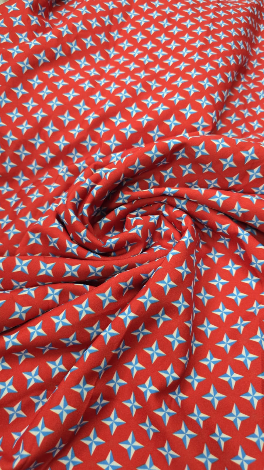 Micro fibra com elastano estrela - Comprimento 3 m x Largura 1,45 m