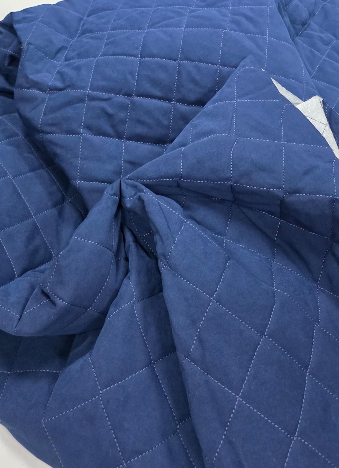 Microfibra matelada azul marinho - Comprimento 1,40 m x Largura 1,40 m  