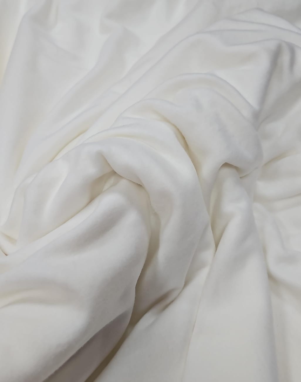 Moletom super premium 1.70 largura off white - Largura 1,70 m x Comprimento 5,50 m