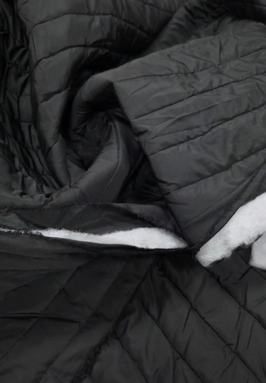 Tecido matelassê para jaqueta já com enchimento - Comprimento 2 m x Largura 1,40 m