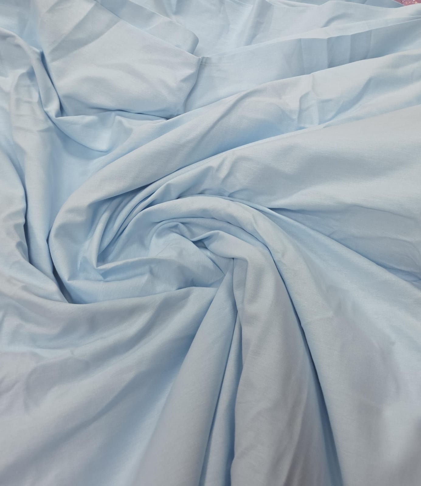 Tricoline azul bebe Ibirapuera 100% algodão - Comprimento 6,30 m x Largura 1,45 m  