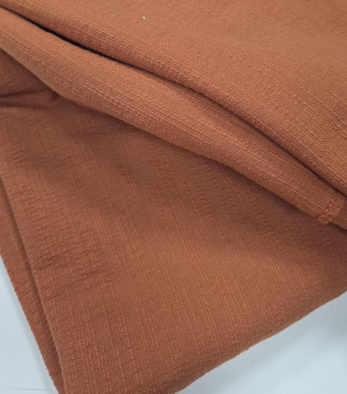 TWEED Com Elastano Coreano Terracota - Comprimento 2,50 m x Largura 1,50 m 
