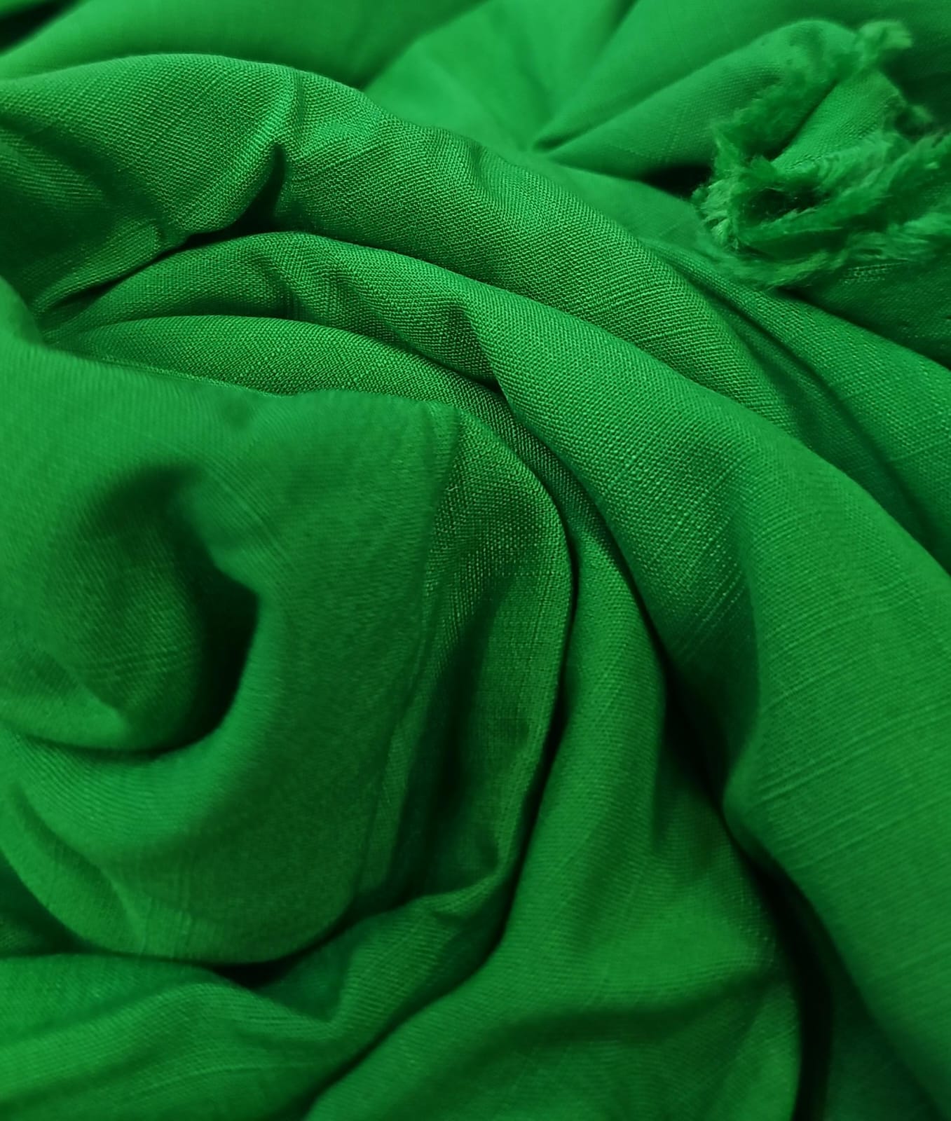 Viscolinho verde bandeira claro - Comprimento 1,80 m x Largura 1,50 m