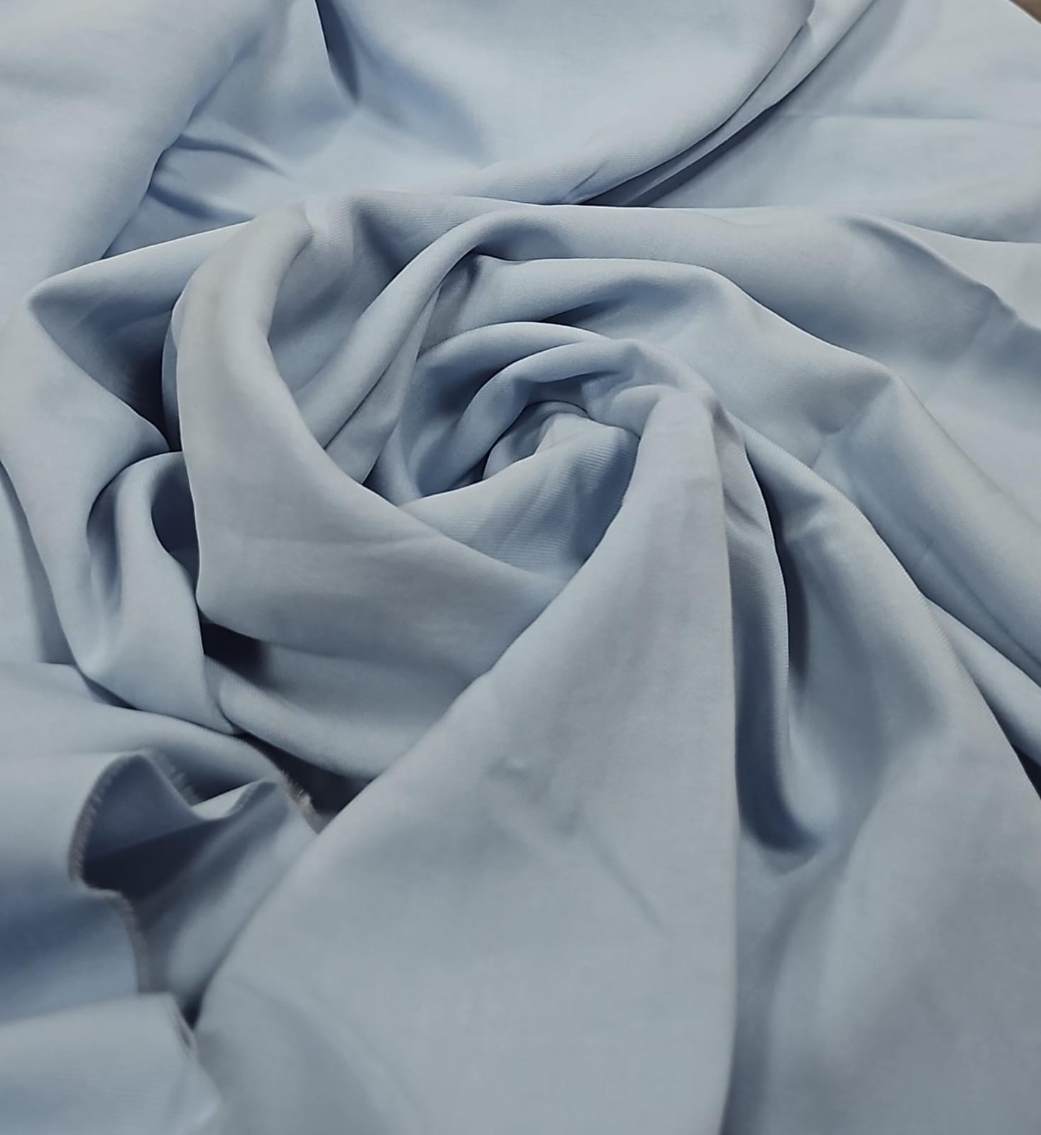 Viscose e tencel Azul Celeste - largura 1,48 m  x Comprimento 1 m