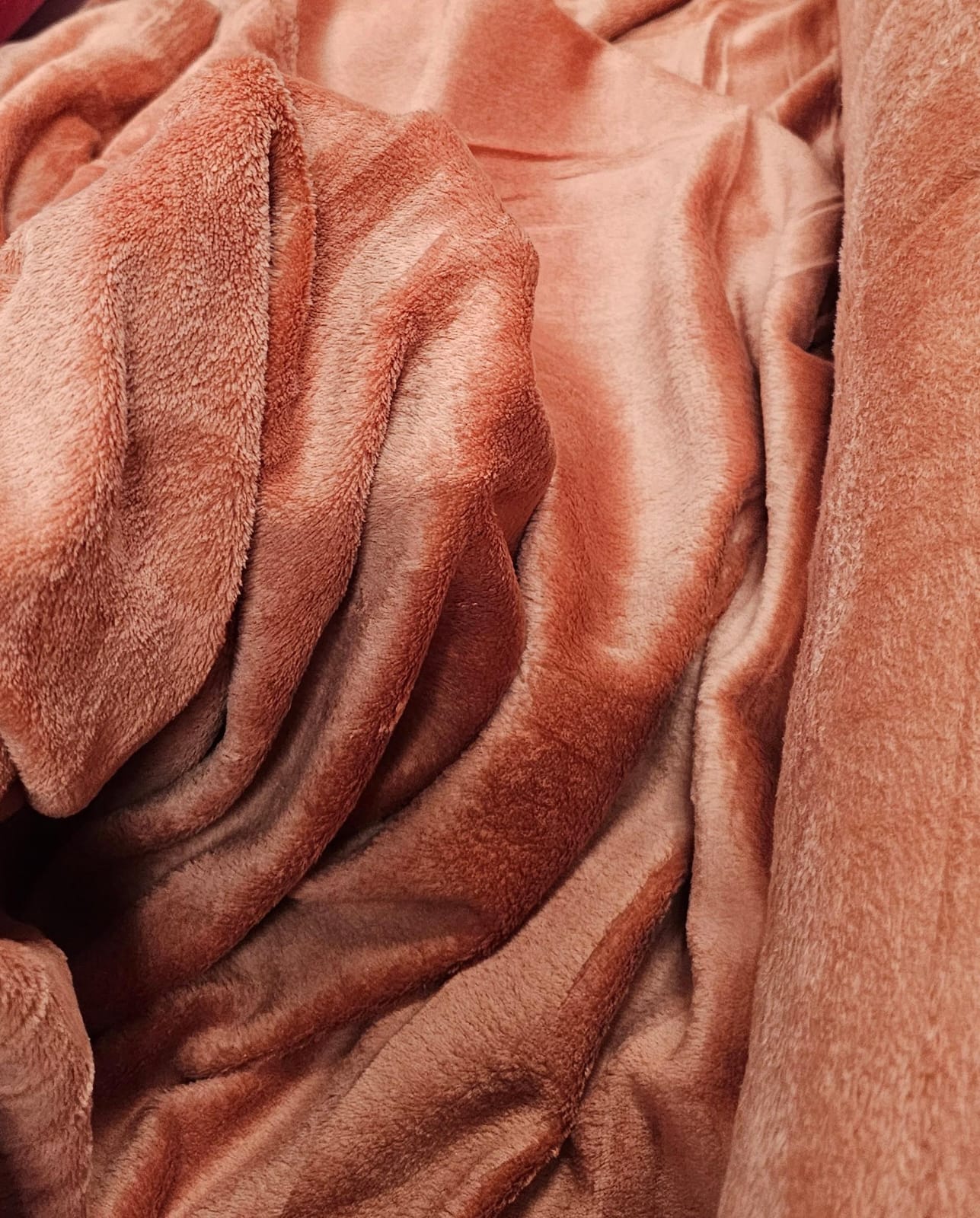Ultra Soft Fleece Dupla Face Terracota