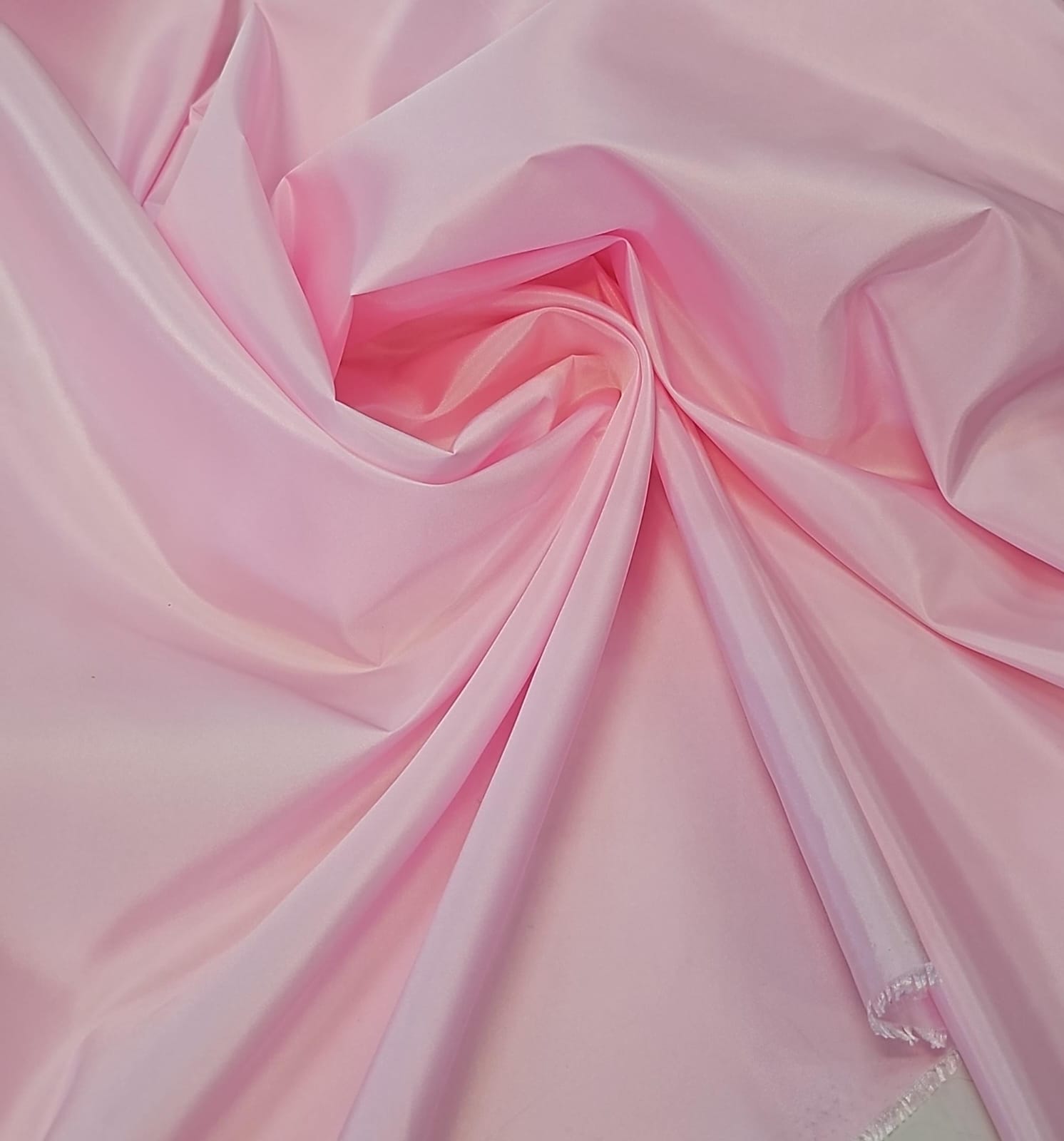 Tafetá Indiano Toque de Seda Rosa Bebê