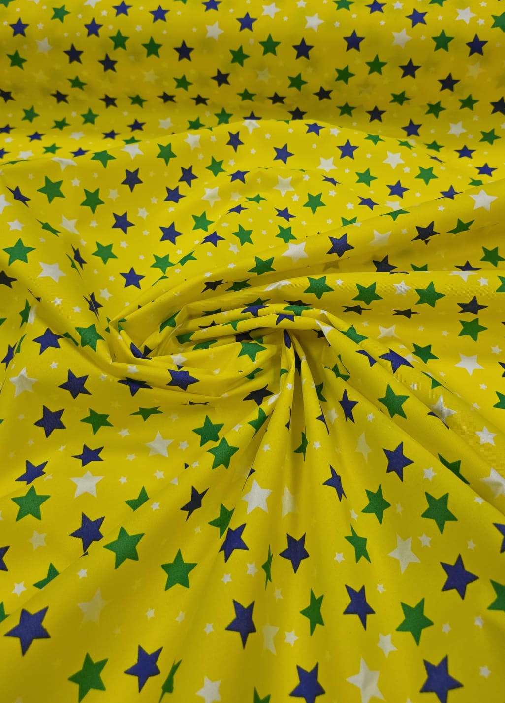 Tergal Estampado Estrelas Brasil Copa do Mundo