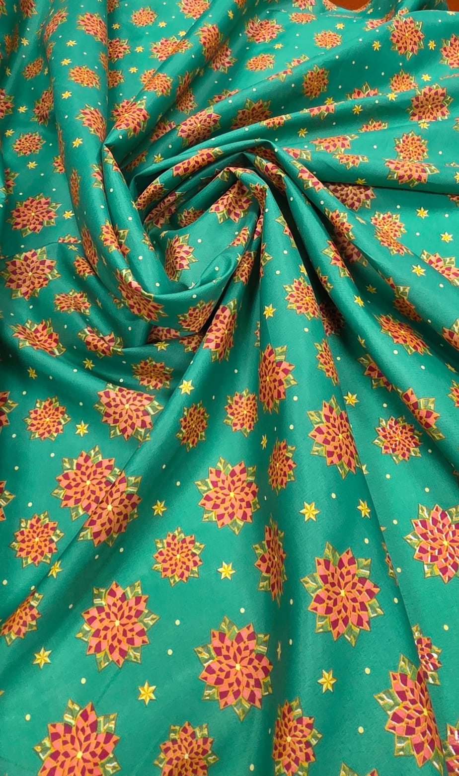 Tergal Natalino Fundo Verde 01