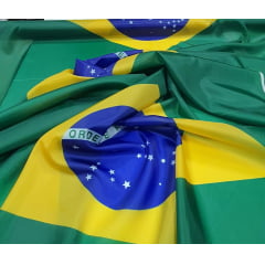 Bandeira do Brasil em Failete - Largura 1,50m x 0,95 m de comprimento