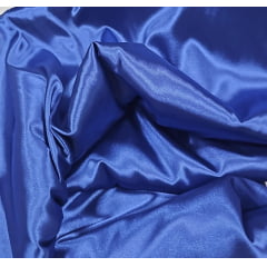 Cetim Charmeusse c/ Lycra Azul royal claro - Largura 1,47 m x Comprimento 5,50 m 
