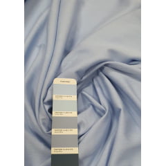 Viscolinho Liso Azul Serenity - Largura 1,50 m x Comprimento 1,30 m 