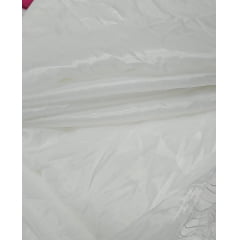 Bemberg branco (com amassados e sujeiras) - Largura 1,50 m x Comprimento 5 m 