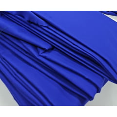 Tricoline azul royal 100% algodão COM FIO PUXADO - Largura 1,45 m x Comprimento 2 m 