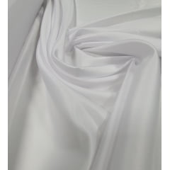Cetim Bucol Bride Liso Branco - Largura 1,50 m x Comprimento  2 m