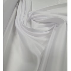 Cetim Bucol Bride Liso Branco com sujeira - Largura 1,50 m x Comprimento 1 m 