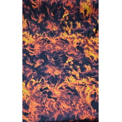 Oxford Estampado Digital Fogo - Largura 1,47 m x Comprimento 1 m 