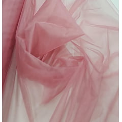 Tule Shine Rosê - Largura 3 m x Comprimento 2 m 