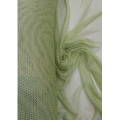 Tela Arrastão Fancy Com Lurex Pistache - Largura 1,45 m x Comprimento 2,50 m 