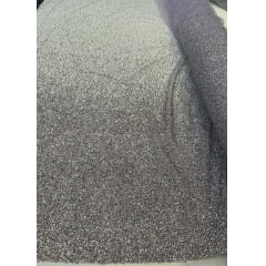 Tule Diamond Degrade Lilás - Largura 1,40 x Comprimento 1,65 m 