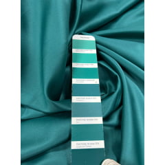 Crepe Amanda Liso Verde Esmeralda  - Largura 1,50 m x Comprimento 2 m 